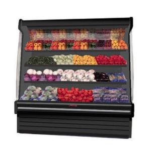 Howard McCray 39" Refrigerated Produce Open Display Case Black - SC-OP35E-3S-B-LED