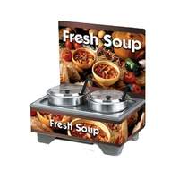 Vollrath Countertop Soup Merch with 7qt Accessory Pack Menu Board - 720202103 