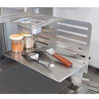 BK Resources 18" Stainless Large GrillCook Pro Upright Shelf Stand - GCP-3S-9P