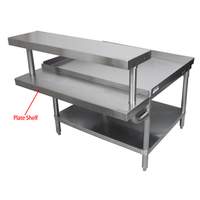 BK Resources Stainless Steel Adjustable Plate Shelf fits WQ-WS15 - EQ-PS15 