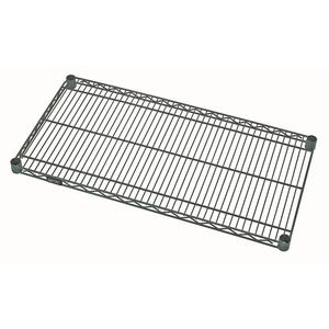 Quantum Food Service 48x24 Green Epoxy Wire Shelf - 2448P