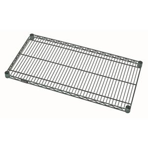 Quantum Food Service 48x18 Green Epoxy Wire Shelf - 1848P