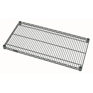 Quantum Food Service 48x21 Green Epoxy Wire Shelf - 2148P