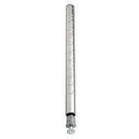 Quantum Food Service 74in Stationary 304 Stainless Steel Post - P74S 