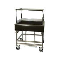Winholt 36x36x51 Stainless Steel Adjustable Insulated Display Table - SSMIT-3636MLC-CAN-ADJ 