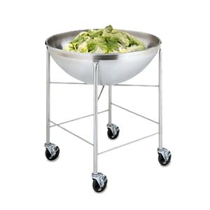 Vollrath 79018 Welded Stainless Steel Mobile Mixing Bowl Stand