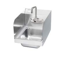 Krowne Metal 9-3/4"W Wall Mount Hand Sink w/ 4' OC Electronic Faucet - HS-65