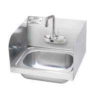 Krowne Metal 12-1/2"W Wall Mount Hand Sink with 4ft OC Electronic Faucet - HS-68 