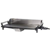Cadco Electric Commercial Flat Griddle Stainless Portable 21"x12" - PCG-10C