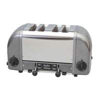 Cadco 4 Slot Buffet Toaster - Stainless / Grey - CBF-4M