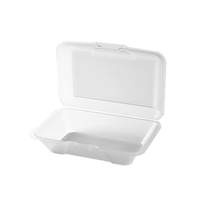 G.E.T. Eco-Takeout's 9inx6-1/2in Half Size Reusable Container - Clear - EC-04-1-CL 