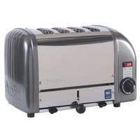 Cadco Mica 4 Slot Toaster Stainless / Metallic Grey - CTW-4M