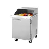 Turbo Air PRO Series 28in Mega Top Sandwich Prep Cooler with Sliding Lid - PST-28-12-N-SL 