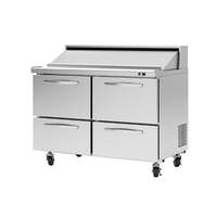 Turbo Air PRO Series 48in Sandwich Prep Cooler with 4 Drawers - PST-48-D4-N 