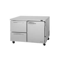 Turbo Air PRO Series 48in Undercounter Refrigerator with 2 Drawers - PUR-48-D2R(L)-N 