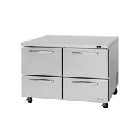 Turbo Air PRO Series 48in Undercounter Refrigerator with 4 Drawers - PUR-48-D4-N 