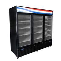 Atosa 68 cu ft Triple Section Freezer Merchandiser - MCF8728GR