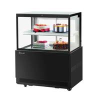 Turbo Air 36" Wide 9 cu ft Refrigerated Bakery Display Case - TBP36-46FN-W(B)