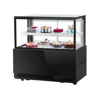 Turbo Air 60" Wide 15.7 cu ft Refrigerated Bakery Display Case - TBP60-46FN-W(B)