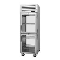 Turbo Air Pro Series 25.4 cu ft Glass Pass Through Heated Cabinet - PRO-26-2H2-G-PT(-L)