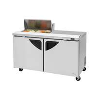 Turbo Air Super Deluxe 60" Refrigerated 8 Pan Sandwich Prep Table - TST-60SD-08S-N