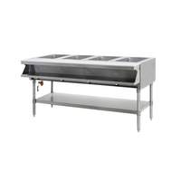 Eagle Group 4 Sealed Well 240v Hot Food Steam Table with Cutting Board - SHT4-240-X 
