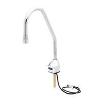 T&S Brass Chekpoint Electronic Deck Mount Surgical Bend Faucet - EC-3100-LF22-SB