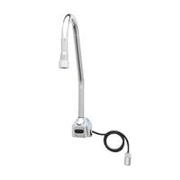 T&S Brass Chekpoint Electronic Wall Mount Faucet with Surgical Bend - EC-3101-LF22-SB 