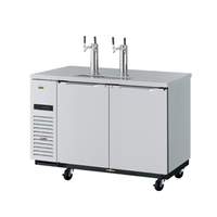 Turbo Air Super Deluxe 59in Draft beer cooler with Stainless Exterior - TBD-2SDD-N6 