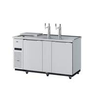 Turbo Air Super Deluxe 69in Draft beer cooler with Stainless Exterior - TCB-3SDD-N6 