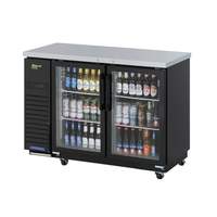 Turbo Air Super Deluxe 48in Narrow Depth Back Bar Cooler with Glass Doors - TBB-24-48SGD-N 