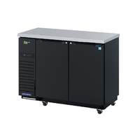 Turbo Air Super Deluxe 48in Narrow Depth Back Bar Cooler with Solid Doors - TBB-24-48SBD-N6 