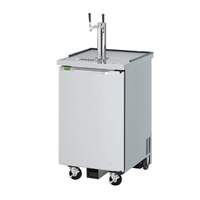 Turbo Air Super Deluxe 24in Draft beer cooler with Stainless Exterior - TBD-1SDD-N6 