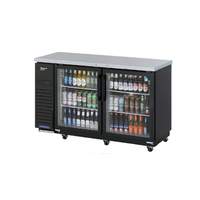 Turbo Air Super Deluxe 60in Narrow Depth Back Bar Cooler with Glass Doors - TBB-24-60SGD-N 