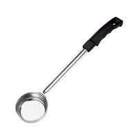 Winco 1oz Stainless Steel Solid Black Handle Portion Controller - FPSN-1 