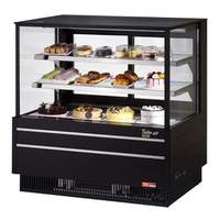 Turbo Air 37in Full Service Refrigerated Display Case with Rear Doors - TCGB-36UF-W(B)-N 