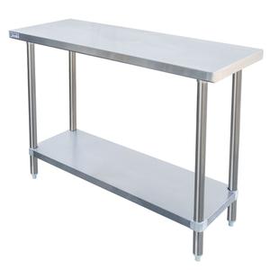 GSW USA WT-P1848 Premium 48in x 18in 16 Gauge Stainless Steel Work Table 