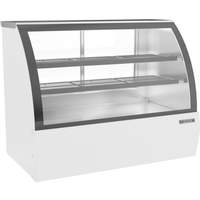 beverage-air 60in Curved Glass Open Food Rated Dry Deli Case - CDR5HC-1-W-D 