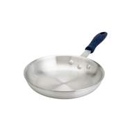 Browne Foodservice Thermalloy 7qt Aluminum Fry Pan w/ Blue Silicone Handle - 5813807