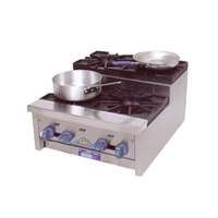 Comstock Castle 24" Countertop Step-up 4 Burner Gas Hotplate - SUFHP24