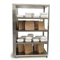 Nemco 42in Wide To-Go Shelf with 2 Shelves - 6303-2 