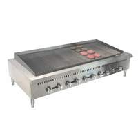 Comstock Castle 60in Wide x 22in Deep Countertop Gas Radiant Charbroiler - CCHRB60 