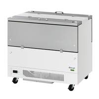 Turbo Air 49in Wide Dual Sided Access Cold Wall Milk Cooler - TMKC-49-2-WS-N6 