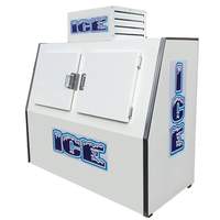 Fogel 76" Outdoor Solid Door Bagged Ice Merchandiser - ICB-2-S