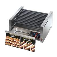 Star Grill Max 30 & 32 Buns Hot Dog Stadium Seating Roller Grill - 30STBD