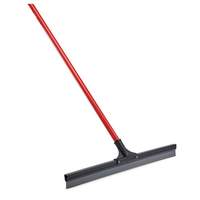 Libman Commercial 24"W Sythetic Rubber Floor Squeegee w/ Red Steel Handle - 515