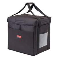 Cambro GoBag 10" Small Black Insulated Food Delivery Bag - GBD101011110