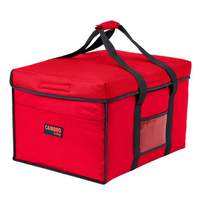 Cambro GoBag 18" Jumbo Red Sandwich Delivery Bag w/ Straps - GBD18142521