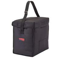 Cambro GoBag 13" Small Black Insulated Food Delivery Bag - GBD13913110