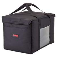 Cambro GoBag 21" Large Black Insulated Food Delivery Bag - GBD211414110